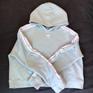 Adidas mint green sweatshirt